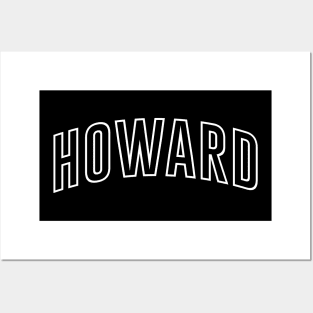 HOWARD V.1 WHITE Posters and Art